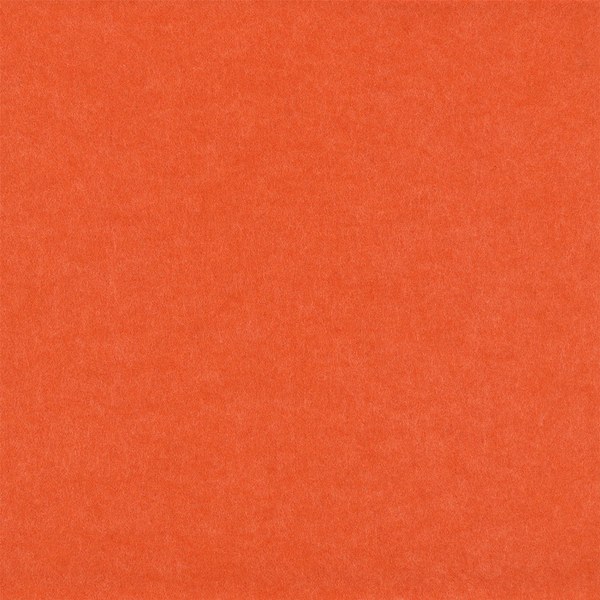 Carrot felt sample